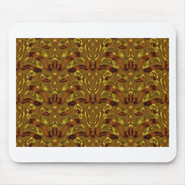 Elegante KRISTALLkunst: WAHLEN, zum des Textes Mousepad (Vorne)