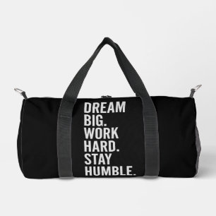 Elegante, kühne Typografie-Gym-Sport-Minimalist-Zi Duffle Bag