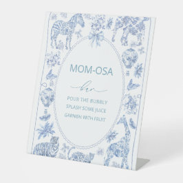 Elegante Kultursafari Vintager Chinosaurier Sockelschild