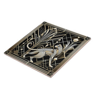 Elegante Kunst, Dichtung und Musik Fliese