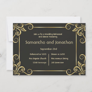 Elegante Kunst, Dichtung und Musik WKND Club Probe Einladung