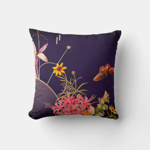 Elegante künstlerische Botanik Kissen
