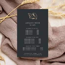 Elegante Kupfer Conch-Muschel | Preise und Dienstl Flyer