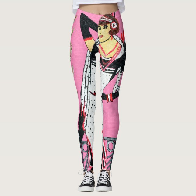 Elegante Lady Leggings (Vorderseite)