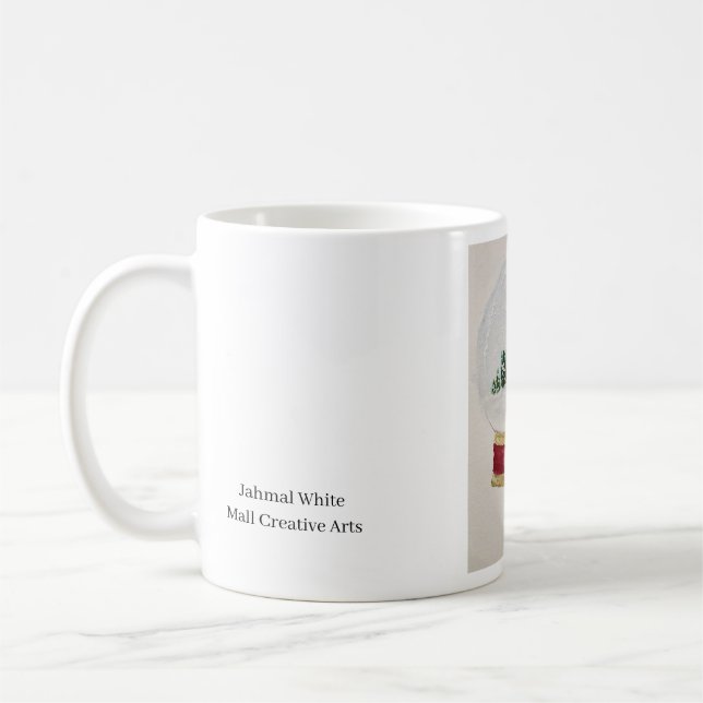 Elegante langsame Globe Winter-Kaffeetasse Kaffeetasse (Links)