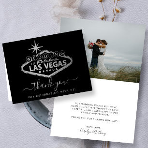 Elegante Las Vegas Destination Hochzeit Danke