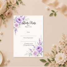 Elegante Lavendel-Blumenhochzeit