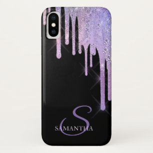 Elegante Lavendel-Tropfen Case-Mate iPhone Hülle