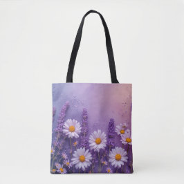 Elegante Lavender Blossom Tasche