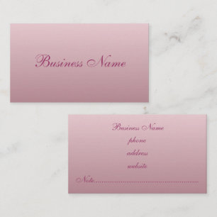Elegante Lavender Business Card Visitenkarte