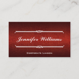 Elegante lederne berufliche Geschäfts-Karten Visitenkarte