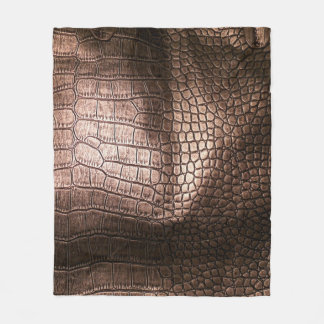 Elegante Ledertextur aus Abend. Fleecedecke