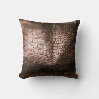 Elegante Ledertextur aus Abend. Kissen
