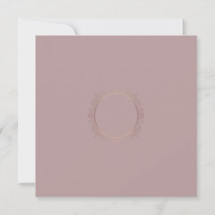 Elegante leere Vorlage Hinzufügen eines Monogramms
