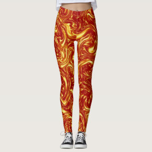 elegante Leggings in festlichen Farben, modern han