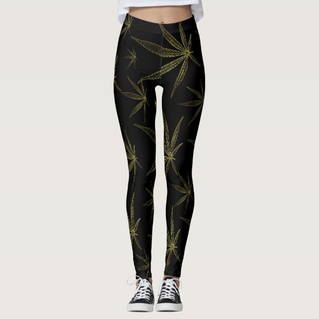 elegante Leggings in festlichen Farben, modern han (Vorderseite)