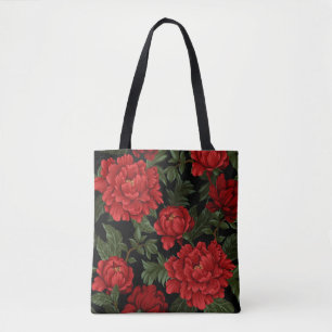 Elegante leuchtend rote Mohnblumen in Blüte