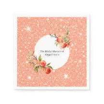 Elegante Liebe als Sweet wie ein Peach-Brautparty