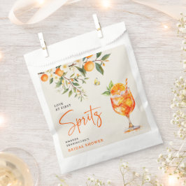 Elegante Liebe im Brautparty von First Spritz Geschenktütchen