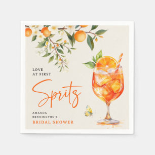 Elegante Liebe im Brautparty von First Spritz Serviette