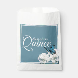 Elegante Light Blue Quinceañera - Chambelán Custom Geschenktütchen