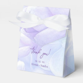 Elegante Light Lila Lilac Blume Hochzeit Geschenkschachtel