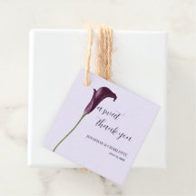 Elegante lila Calla-Lilien-Blumenhochzeit