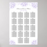 Elegante Lila Graublütenpferde Hochzeit
