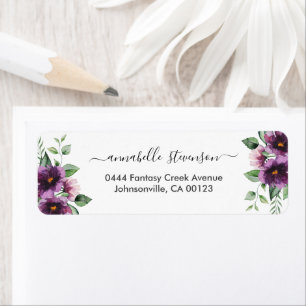 Elegante Lila Grüne Hochzeit