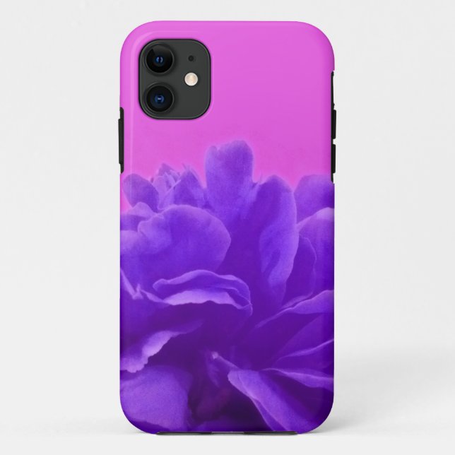 Elegante Lila Himbeere Case-Mate iPhone Hülle (Rückseite)