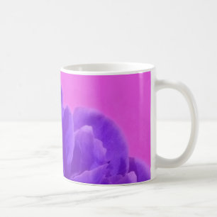 Elegante Lila Himbeere Tasse