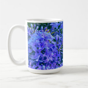 Elegante lila Lilacs Kaffeetasse