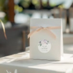 Elegante Lila Orchideen & Grüne Hochzeit Runder Aufkleber<br><div class="desc">Diese elegante Kollektion besticht durch delikate lila Orchideen und farbenfrohe Blätter sowie einen klassischen kalligraphischen Schriftart. Klicken Sie zum Ändern der Details auf "Personalisieren". Alle Elemente einstellbar. Um Text und Bild zu verschieben oder die Größe, den Schriftart oder die Farbe zu ändern, klicken Sie auf "Klicken Sie, um weiter anzupassen"....</div>