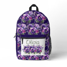 Elegante Lila Pansy Stiefmütterchen