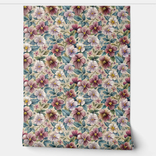 Elegante Lila-Pastellfarben, lila lila Bordeauxvio Tapete