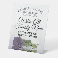 Elegante Lila Rose Open Seating Wedding