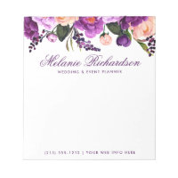 Elegante Lila Ultra-Violet Wasserfarben