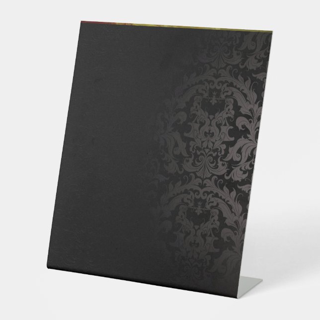 Elegante Lösungen für Veranstaltungen Sockelschild (Vorderseite)