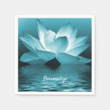 Elegante Lotus Blume Ocean Zen Yoga Personalisiert