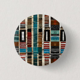 Elegante Luxusinsel Afrikanische Karibik Button