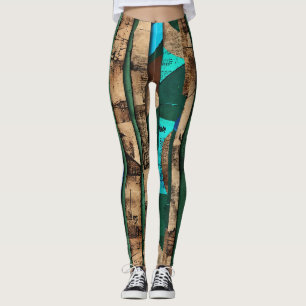 Elegante Luxusinsel Afrikanische Karibik Leggings