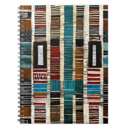 Elegante Luxusinsel Afrikanische Karibik Notizblock