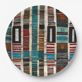 Elegante Luxusinsel Afrikanische Karibik Pappteller