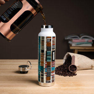 Elegante Luxusinsel Afrikanische Karibik Trinkflasche