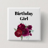Elegante Magenta Rose Floral Bouquet GeburtstagsGi