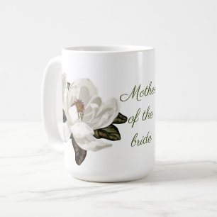 Elegante Magnolienblüten Kaffeetasse