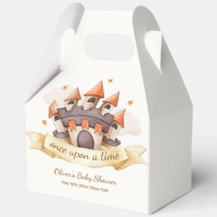 Elegante Märchenprinz-Schloss-Baby-Party Geschenkschachtel