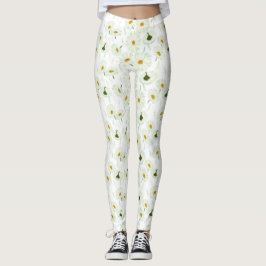 Elegante Marguerite Blume Leggings