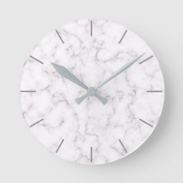 Elegante Marmorart Runde Wanduhr