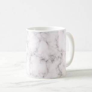 Elegante Marmorart Tasse